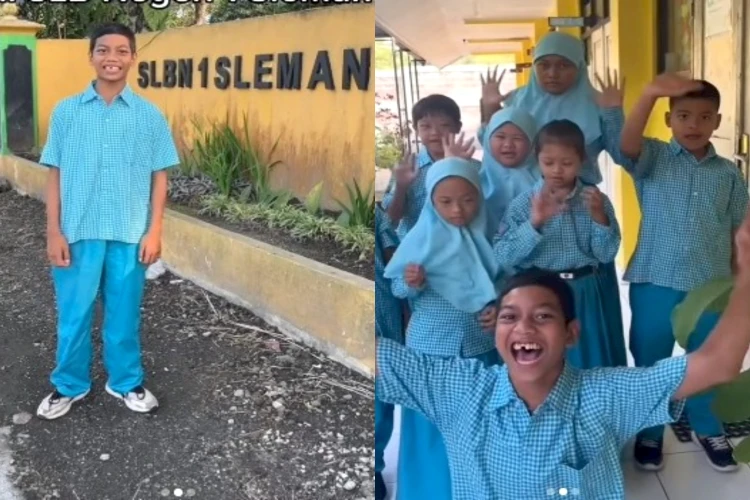 Viral video promosi sekolah dari SLB Negeri 1 Sleman yang berhasil menyita perhatian.