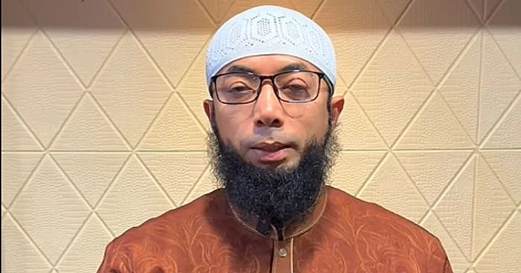 Ket. Foto potret ustadz Khalid Basalamah yang baru-baru ini diperiksa KPK
