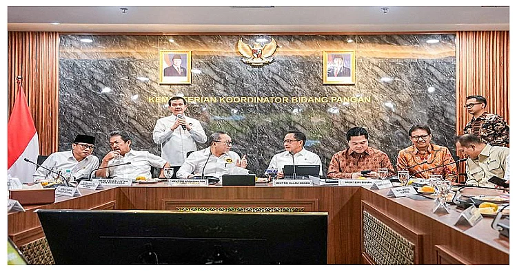 Perencanaan program strategis nasional bertajuk Koperasi Desa/Kelurahan Merah Putih.
