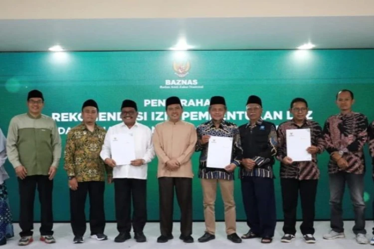 Ket. Foto: 3 LAZ Diberikan Rekomendasi Izin oleh BAZNAS RI untuk Pembentukan Guna Memperkuat Ekosistem Zakat di Indonesia