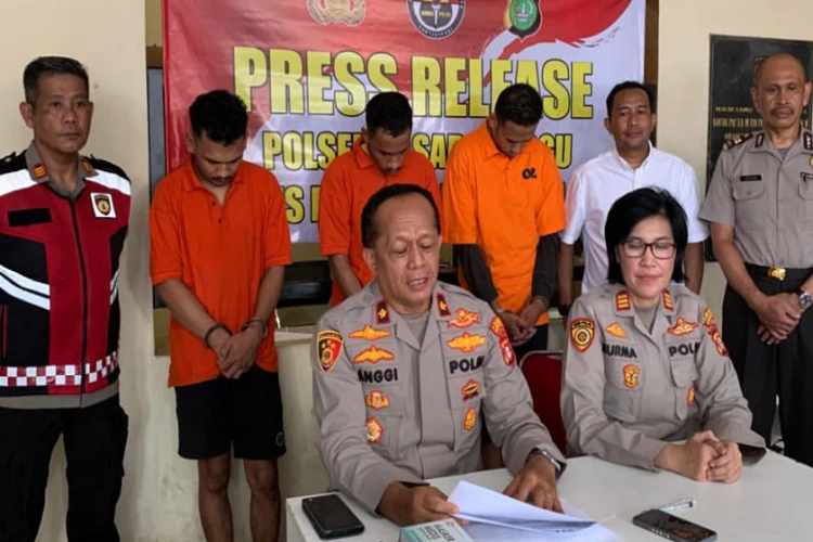Polsek Pasar Minggu menangkap komplotan pelaku pencurian sepeda motor di kawasan Jagakarsa.