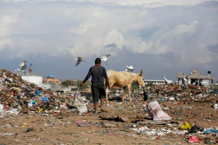 Ket. Foto: UNRWA Menerbitkan Peta Bencana Kemanusiaan di Jalur Gaza