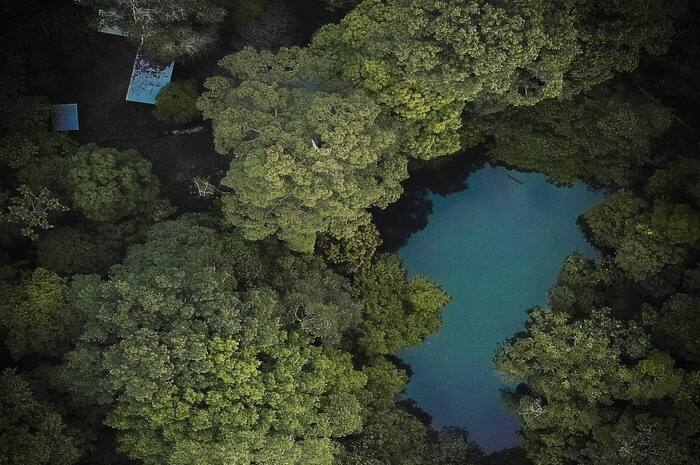<p>Ket Foto: Foto pesona Danau Nyadeng (Foto/Instagram/@zianlutfiana)</p>
