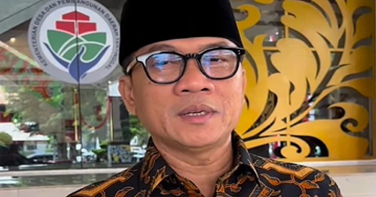 Potret Menteri Desa dan Pembangunan Daerah Tertinggal (Mendes PDT), Yandri Susanto yang terbukti cawe-cawe Pilkada Serang 2024