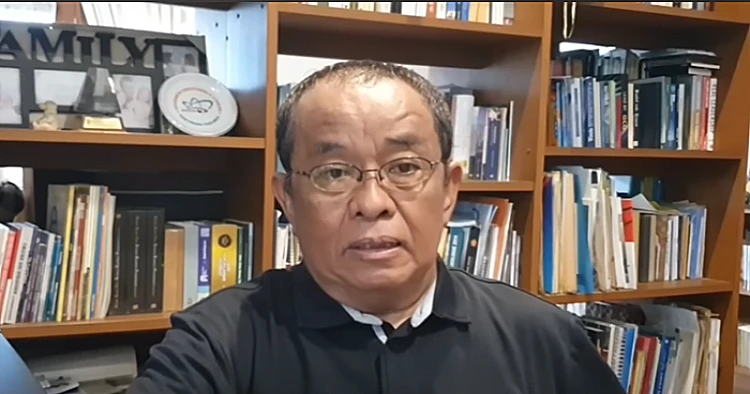 Tangkap layar video yang menampilkan pegiat media sosial, Said Didu sedang memberikan penjelasa