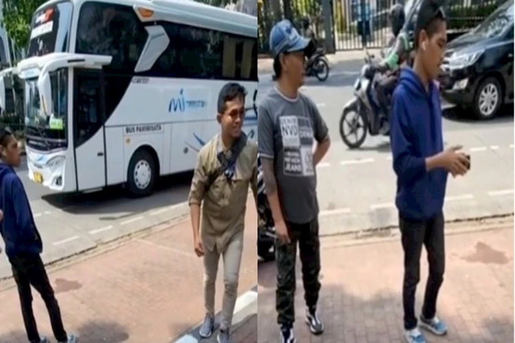 Padahal hanya turunkan penumpang, sopir bus ini kesal usai digetok tarif parkir liar rp 300.000 di depan Masjid Istiqlal.