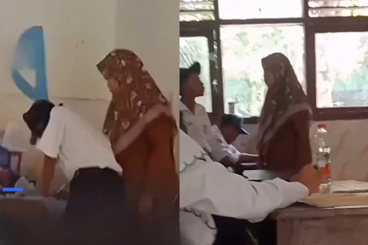 Guru di Lamongan tampar siswa saat ulangan, memicu reaksi di media sosial. Sanksi menunggu tindakan oknum tersebut.