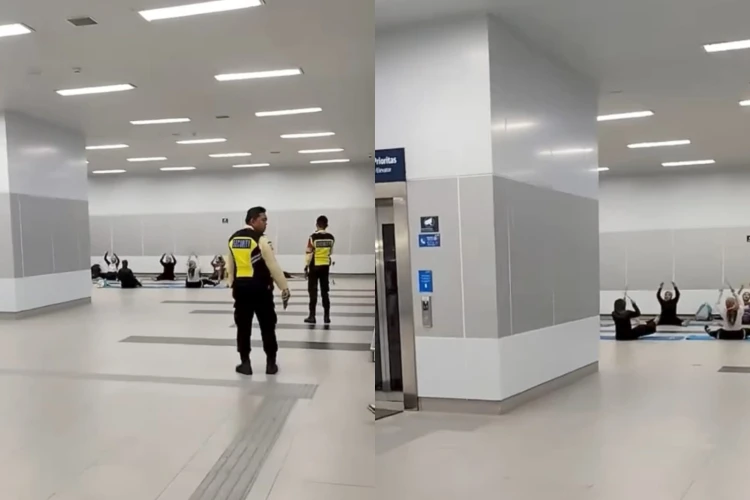 Kegiatan Pound Fit di Stasiun MRT Bundaran HI viral dan menuai kritik, memicu perdebatan publik tentang kenyamanan.