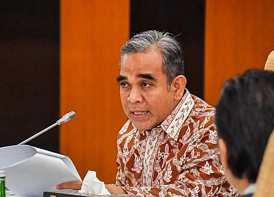 Potret Sekjen Gerindra, Ahmad Muzani yang baru-baru ini beri penjelasan soal pertemuan Prabowo dan Megawati