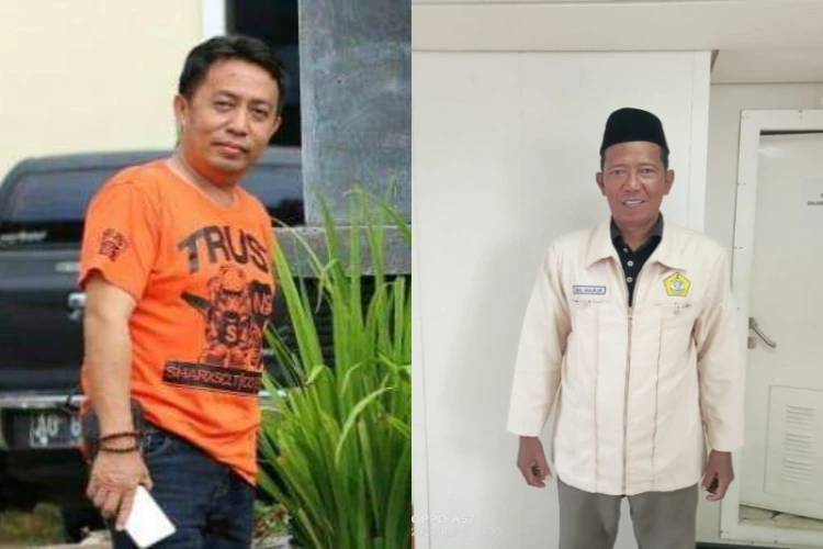 Ket. Foto: Ketua Komda Alkhairaat Parigi Moutong, Adrudin Nur, dan Sekretaris Komda Alkhairaat Parigi Moutong, Abdul Malik