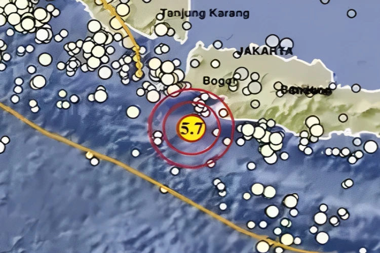 Ket. Foto: Belum Ada Kerusakan yang Dilaporkan Akibat Gempa Bayah Banten