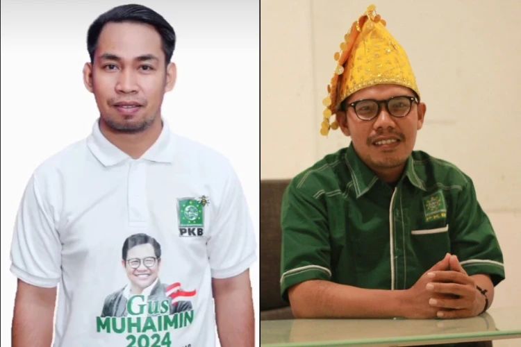 Moh Rafsan S.sos dan Hi Wardi politisi asal Partai Kebangkitan Bangsa yang bersaing perolehan suara di Dapil I Parigi moutong