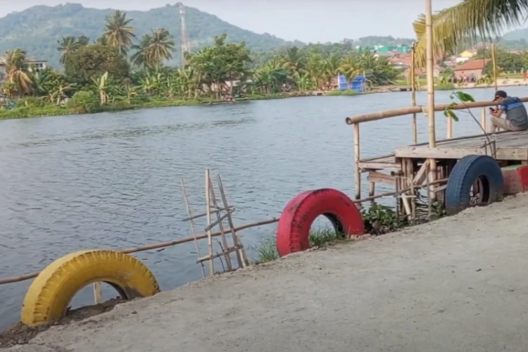 Ket Foto: Situ Rawa Arum yang Terletak di Kota Cilegon, Banten