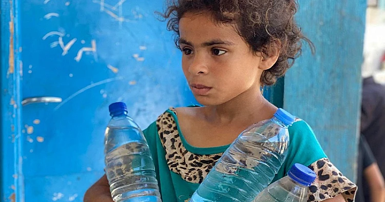 Ket. Foto: 13 Stasiun Desalinasi Bergerak Mulai Dioperasikan di Jalur Gaza