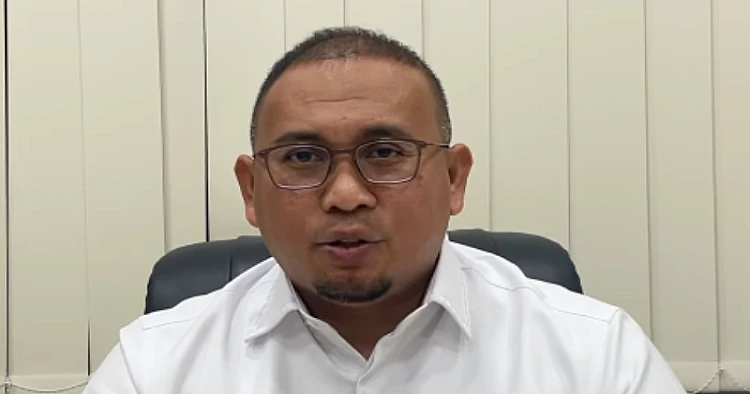 Tangkap layar video yang menampilkan politikus Partai Gerindra, Andre Rosiade sedang memberikan penjelasan