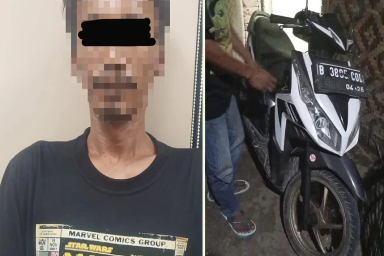 Pelaku pencurian sepeda motor di Tangerang Kota ditangkap polisi setelah beraksi dua kali.