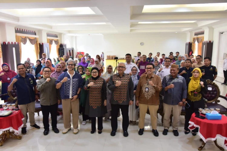 Ket. Foto: Kemenko Ekonomi RI Menggelar Pengembangan dan Pemberdayaan UMKM Karawo di Provinsi Gorontalo