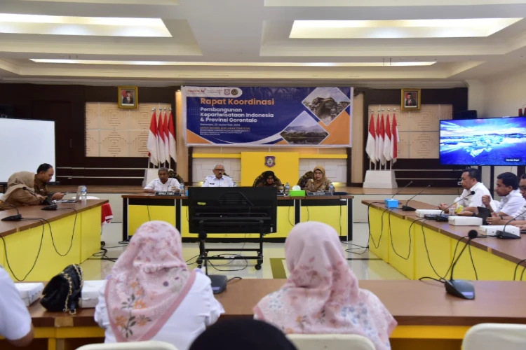 Ket. Foto: Pj Gubernur Gorontalo, Rudy Salahuddin, Mengeluhkan Mahalnya Tiket Pesawat Domestik di Indonesia