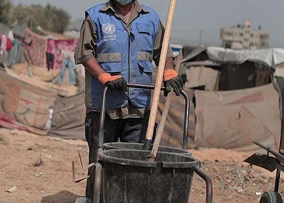 Ket. Foto: Seorang Bayi Palestina Meninggal Karena Kedinginan di Jalur Gaza