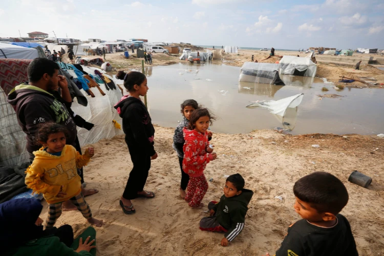 Ket. Foto: 66 Persen Rakyat Palestina yang Berada di Jalur Gaza Menderita Penyakit yang Ditularkan Melalui Air