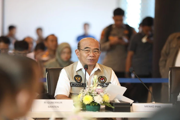 Ket. Foto: Menko PMK Menyatakan Dia Berharap Kasus Dugaan TPPO Mahasiswa Magang ke Jerman Tidak Berujung ke Ranah Pidana