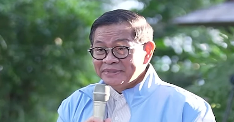 Tangkap layar video yang memperlihatkan Gubernur Jakarta, Pramono Anung ketika menyampaikan keterangan