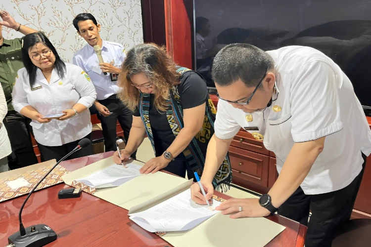 Ket. Foto: Pemerintah Kabupaten Parigi Moutong Menggandeng Sejumlah Pihak dalam Proyek Cerah