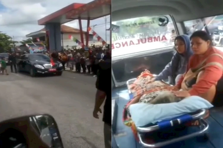 M Yusuf Permana, Deputi Protokol Pers dan Media Sekretariat Presiden buka suara usai video ambulans diberhentikan karena ada rombongan Presiden lewat viral.