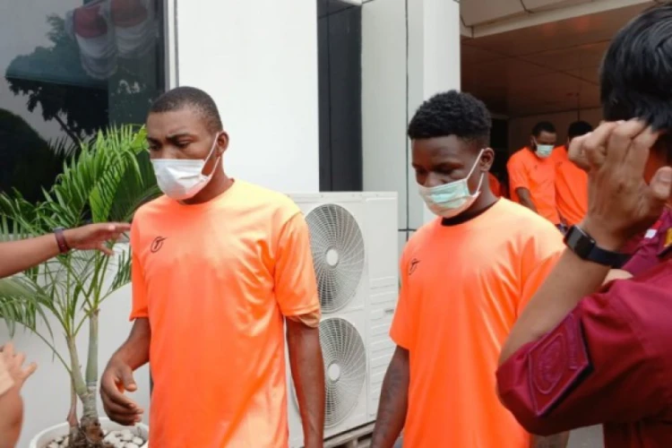 44 WNA melanggar izin tinggal di Cengkareng, Jakarta Barat, ditangkap dalam Operasi Jagratara.