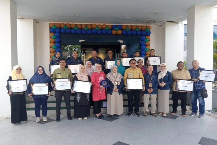 Ket. Foto: Dinas Perhubungan Provinsi Gorontalo Meraih Penghargaan Statistic Awards 2024