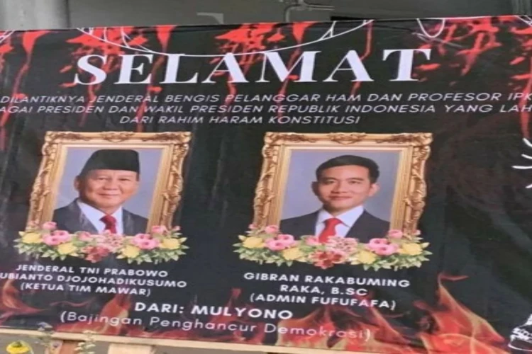 BEM FISIP Unair dibekukan dekanat usai pemasangan karangan bunga satire yang viral di media sosial.