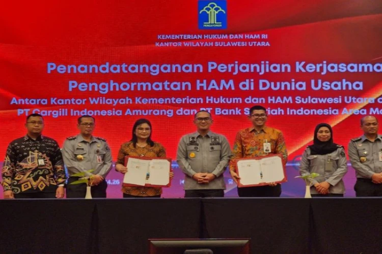 Ket. Foto: Kemenkumham Sulawesi Utara Menyampaikan Penghormatan terhadap HAM di Dunia Usaha Kini Menjadi Keharusan bagi Semua Pelaku Bisnis