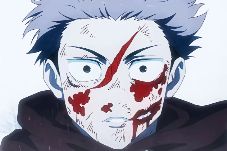 Ket Foto: Foto dari karakter anime Jujutsu Kaisen, Itadori Yuji yang keren (Foto/Twitter/Razde_)