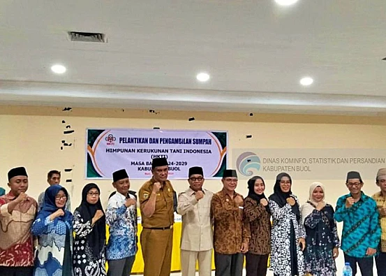 Ket. Foto: Pemkab Buol Mengajak Pengurus DPC HKTI Mengembangkan Sektor Pertanian