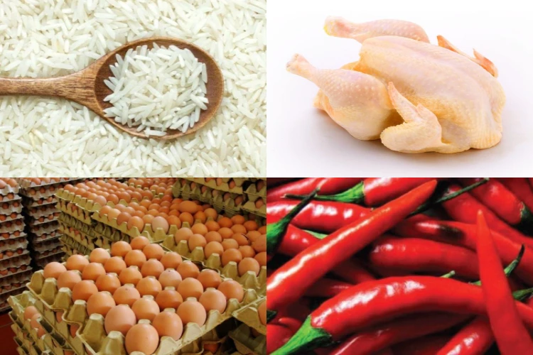 Ket. Foto: Harga Beras, Ayam, Telur dan Cabai di Sejumlah Daerah Masih Mengalami Kenaikan Harga Menjelang Ramadhan