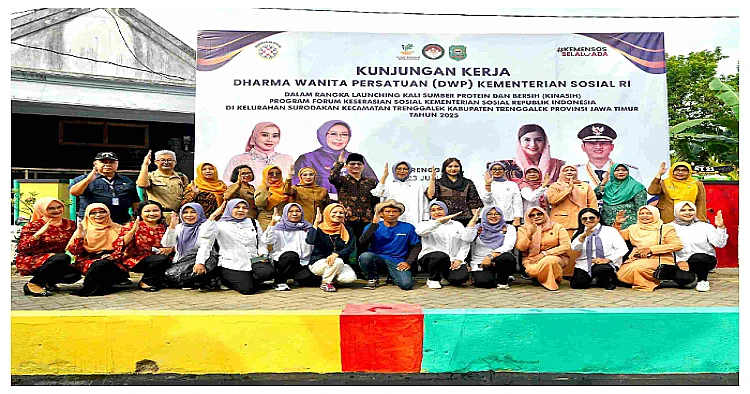 Kementerian Sosial bersama Forum Keserasian Sosial.