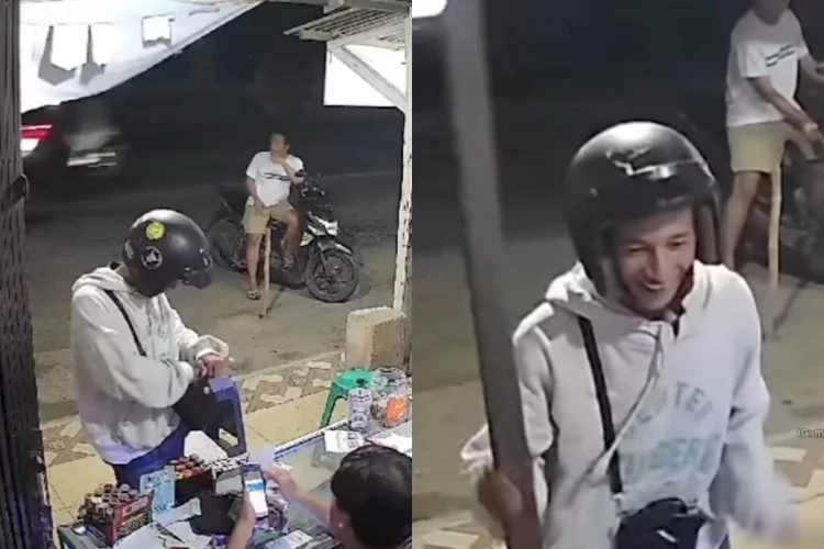 Pria di Karawang ngamuk setelah permintaan transfer uangnya ditolak, aksi rusaknya jadi viral.