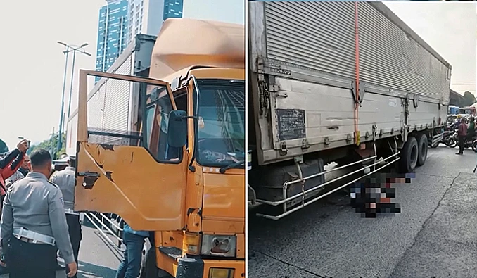 Kecelakaan maut di Slipi tewaskan dua korban akibat sopir truk mengalami microsleep. Sopir kini jadi tersangka.
