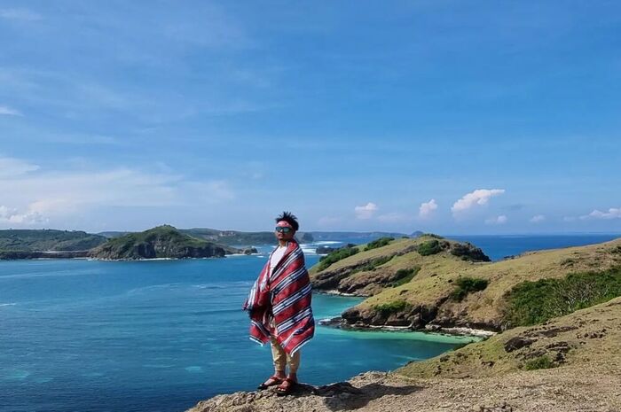 <p>Ket Foto: Pesona Pulau Gili Naggu Lombok Barat (Foto/Instagram/@dhiln_)</p>
