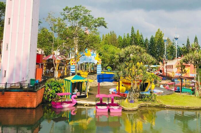 <p>Ket Foto: Foto pesona Little Venice Kota Bunga Cianjur (Foto/Instagram/@piwi.uyu)</p>
