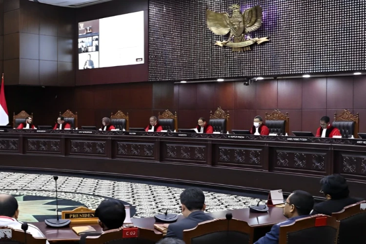 Ket. Foto: Mahkamah Konstitusi Mulai Menggelar Penanganan Perkara PHPU Pemilihan Legislatif Tahun 2024