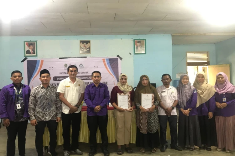 Ket. Foto: 40 UMKM di Kabupaten Sigi Dibantu UIN Datokarama Palu dalam Percepatan Sertifikasi Produk Halal