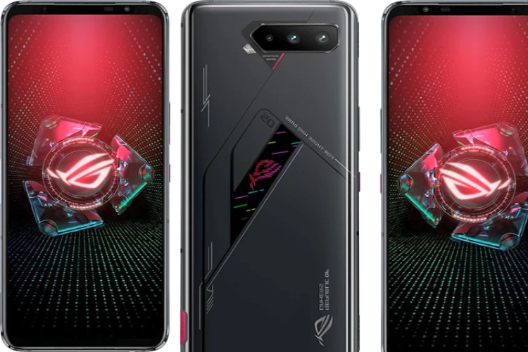 Ket. Foto: HP Asus ROG Phone 5 dan juga beberapa keunggulannya (foto/website resmi Asus)