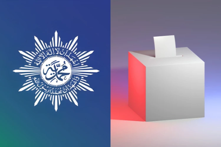 Ket. Foto: Muhammadiyah Menyatakan Jika Golput Makruh dan Mengajak Orang untuk Golput Hukumnya Haram (Foto/X/@muhammadiyah/Pixabay/@Thor_Deichmann)