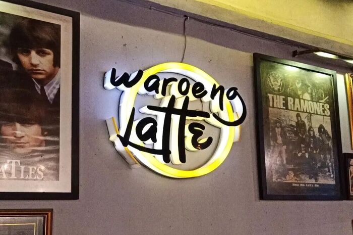<p>Ket Foto: Foto Waroeng Latte (Foto/Instagram/@nie.ls99)</p>
