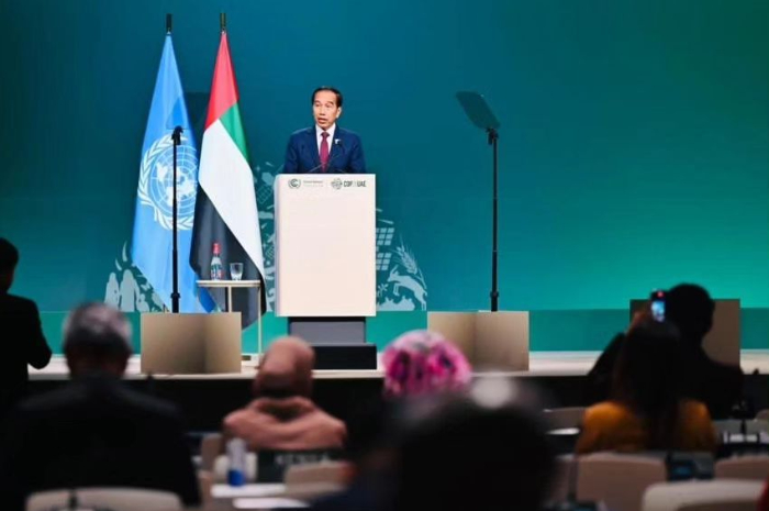 Ket. Foto : Presiden Jokowi Harap Inisiatif UEA untuk Kolaborasi Bidang Pertanian Dapat Menciptakan Dunia yang Lebih Sejahtera (Foto/Instagram/@jokowi)