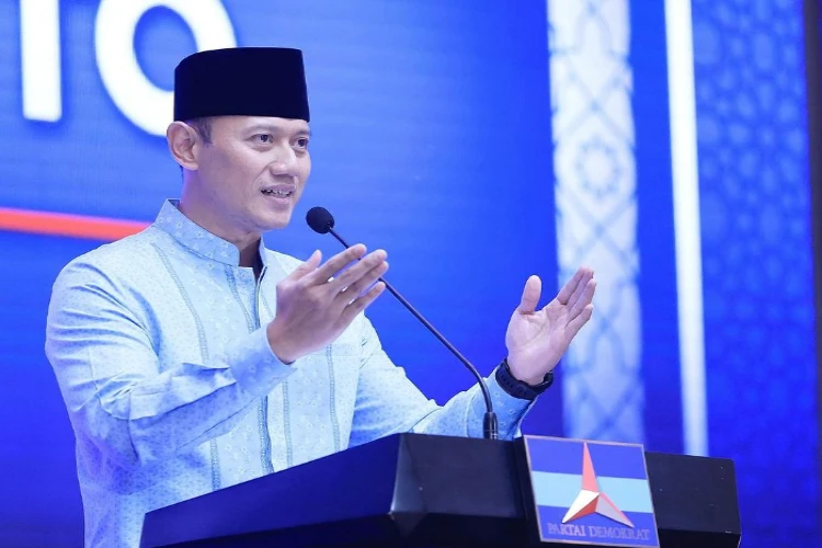 Ket. Foto: AHY Menyatakan Prabowo Subianto Nantinya Akan Menentukan yang Terbaik untuk Jajaran Menterinya