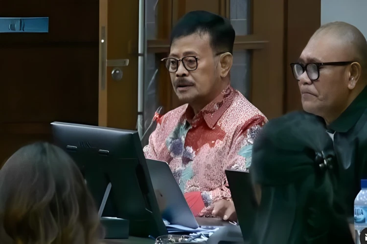 Tanggapi saksi, Syahrul Yasin Limpo mengaku hanya balas budi kepada orang tua Nayunda Nabila.