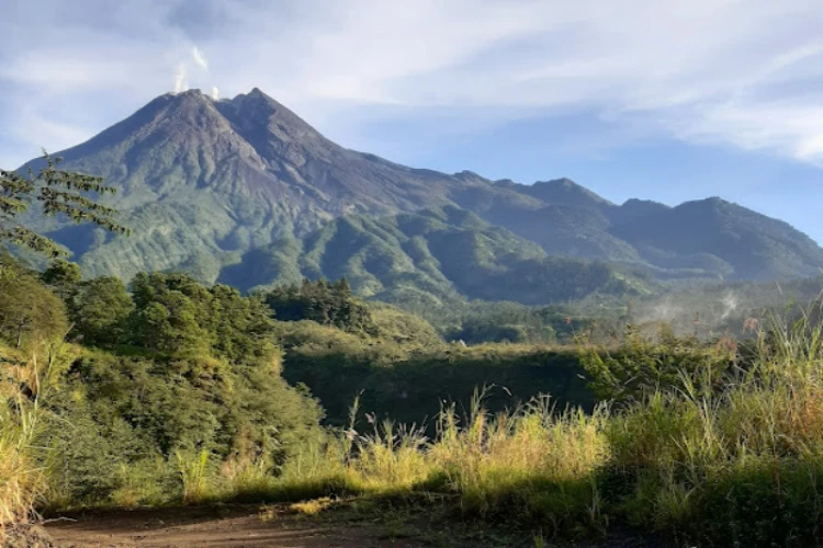 Ket. Foto: Gunung Merapi Dilaporkan Mengeluarkan 11 Kali Guguran Lava