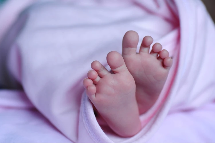 Ilustrasi kaki bayi yang baru-baru ini ditemukan di sebuah lahan kosong di Pondok Aren Tangerang Selatan